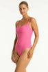 Sea Level Spinnaker Square Neck One Piece
